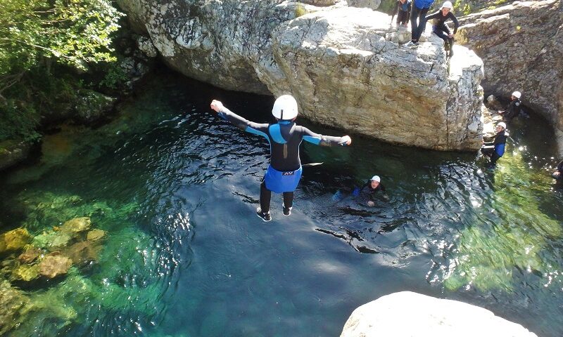 Canyoning Fango - Balagne Montagne Aventure