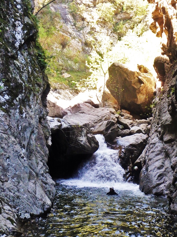 Canyoning La Ruda sportif 2