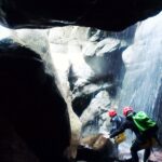 Canyoning La Ruda sportif grotte
