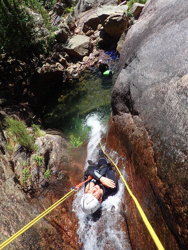 Canyoning Melaghia tobboggans