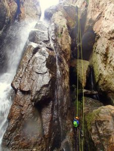 Canyoning le Dardu balagne
