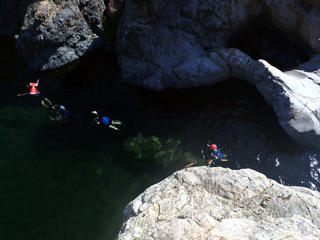 Canyoning en Balagne Calvi canyoning initiation le fango