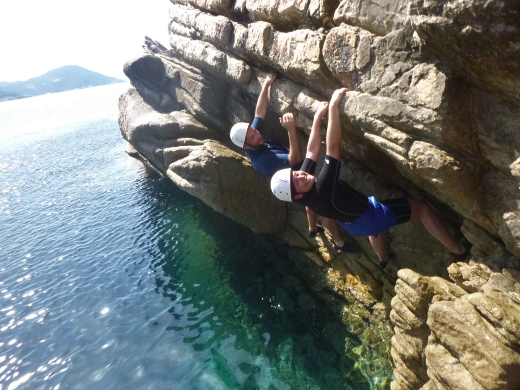 escalade bloc en mer calvi 4