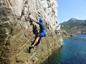 escalade bloc en mer calvi 5